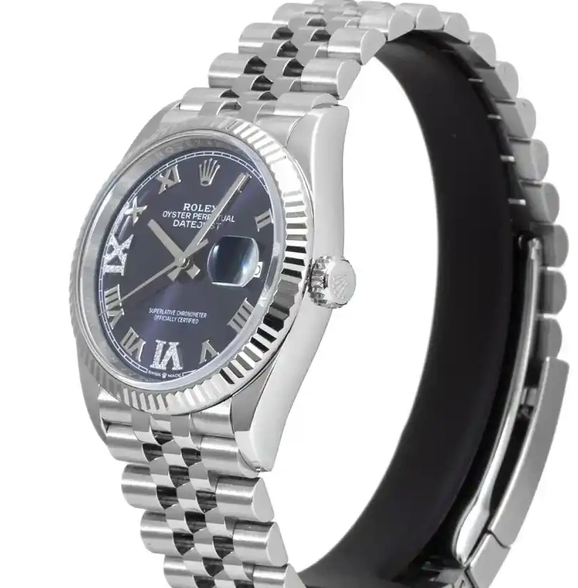 PrestigiousJewelrys Yes Dial 126234 Rolex Datejust Purple 0630